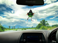 Coolballs Cool Witch Car Antenna Topper (3 in 1 Auto Accessory)