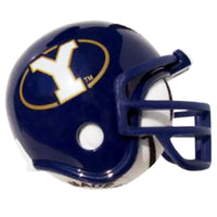 BYU Cougars Car Antenna Topper / Mirror Dangler / Dashboard Buddy (White Smiley) (College Football)