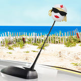 Coolballs Blonde Nurse Car Antenna Topper / Cute Dashboard Accessory