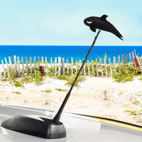 Cooltoppers "Cool Whale" Car Antenna Topper / Mirror Dangler / Auto Dashboard Accessory