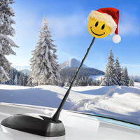 HappyBalls Happy Santa Car Antenna Topper / Mirror Dangler / Dashboard Accessory
