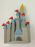 Disneyland Cinderella Castle Car Antenna Topper / Mirror Dangler / Cute Dashboard Accessory