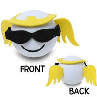 Coolballs "Cool Angel" Car Antenna Topper / Mirror Dangler / Cute Dashboard Accessory