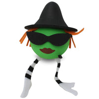Coolballs Cool Witch Car Antenna Topper (3 in 1 Auto Accessory)