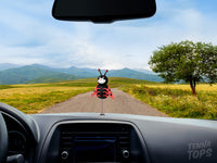 Tenna Tops "Lucky" Ladybug Car Antenna Topper / Auto Mirror Dangler / Cute Dashboard Accessory (2.75" Height)