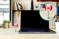 Tenna Tops Canadian Canada Flag Car Antenna Topper / Auto Dashboard Accessory