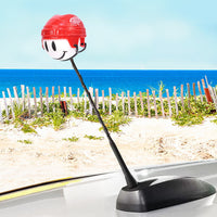 Detroit Red Wings Helmet Car Antenna Topper / Mirror Dangler / Auto Dashboard Accessory (NHL Hockey)