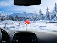 Detroit Red Wings Helmet Car Antenna Topper / Mirror Dangler / Auto Dashboard Accessory (NHL Hockey)