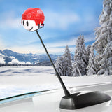 Detroit Red Wings Helmet Car Antenna Topper / Mirror Dangler / Auto Dashboard Accessory (NHL Hockey)