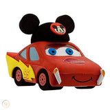 Disney Pixar Cars Lightning McQueen Mickey Mouse Ears Car Antenna Topper / Desktop Bobble Buddy