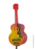 Collectible ELVIS Hound Dog Guitar Antenna Topper / Mirror Dangler