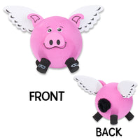 Tenna Tops Flying Pig Car Antenna Topper / Mirror Dangler / Auto Dashboard Buddy