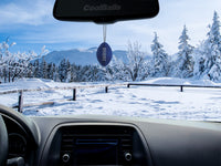 Coolballs Cool Blue Football Antenna Topper / Mirror Dangler / Dashboard Buddy
