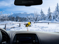 HappyBalls Happy Bee Car Antenna Topper / Auto Mirror Dangler / Cute Dashboard Accessory