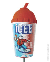 *Last One* 1999 Rare Vintage ICEE Cup without Straw Antenna Topper / Dashboard Buddy