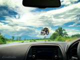 Iowa Hawkeyes Car Antenna Topper / Auto Dashboard Accessory (White Smiley) (College Football)