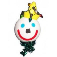 Jack in the Box Christmas Lights Car Antenna Topper / Dashboard Buddy (Auto Accessory)