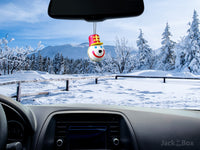 Jack in the Box Nutcracker Car Antenna Topper / Mirror Dangler / Dashboard Buddy