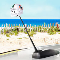 Miami Dolphins Car Antenna Topper / Mirror Dangler / Dashboard Buddy (Auto Accessory) (NFL Football)