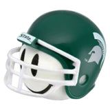 Michigan State Spartans Car Antenna Topper / Auto Dashboard Buddy (White Smiley)(College Football)