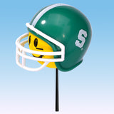 Michigan State Car Antenna Topper / Mirror Dangler / Auto Dashboard Accessory (College Football) (Yellow Face)