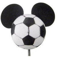 *Rare* Disney Store California Mickey Soccer Car Antenna Ball / Mirror Dangler / Dashboard Buddy