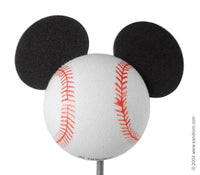 *Last one* Disney Store Mickey Baseball Car Antenna Topper / Mirror Dangler / Dashboard Buddy
