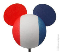 Disney Mickey Country Flag of France Car Antenna Topper / Desktop Bobble Buddy