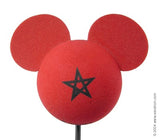 Disney Mickey Country Flag of Morocco Car Antenna Topper / Desktop Bobble Buddy