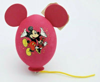 Disney Mickey Happy Birthday Red Balloon Car Antenna Topper / Cute Dashboard Accessory