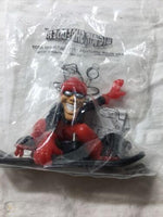 Year 2002 Mountain Dew Code Red Snowboarder Big Air Shredder Antenna Topper / Desktop Buddy