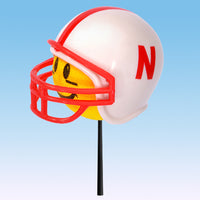 Nebraska Cornhuskers Car Antenna Topper / Dashboard Buddy (Auto Accessory) (College Football) (Yellow)