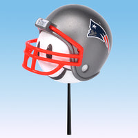 New England Patriots Car Antenna Topper / Mirror Dangler / Dashboard Buddy (Auto Accessory) (NFL Football)