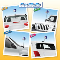 New York Giants Car Antenna Topper / Auto Dashboard Accessory (NFL Football)