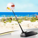 Oklahoma State Cowboys Car Antenna Topper / Mirror Dangler / Auto Dashboard Buddy (College Football) (Yellow Face)