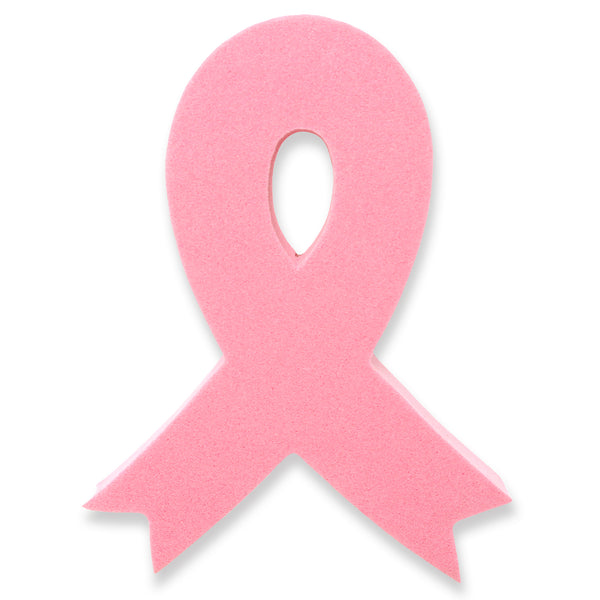HappyBalls Pink Breast Cancer Awareness Ribbon Car Antenna Topper / Mirror Dangler / Auto Dashboard Accessory