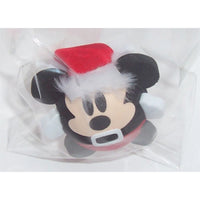 Mickey Chubby Round Christmas Santa Hat Car Antenna Topper / Mirror Dangler / Dashboard Buddy (Disneyland)