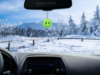 ...HappyBalls Happy Smiley Happy Face Car Antenna Toppers / Auto Dashboard Accessories (Pack of 6 Assorted Colors)