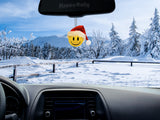 HappyBalls Happy Santa Car Antenna Topper / Mirror Dangler / Dashboard Accessory