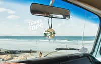 South Florida Bulls Car Antenna Topper / Mirror Dangler / Auto Dashboard Buddy (White Smiley) (College Football)