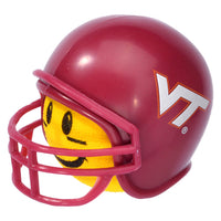 Virginia Tech Hokies Car Antenna Topper / Auto Dashboard Buddy (College Football) (Yellow Smiley)