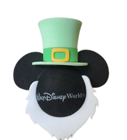 Disney Mickey Mouse Leprechaun Irish w/ Beard Antenna Topper / Mirror Dangler / Dashboard Accessory (Walt Disney World)