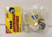 Washington Huskies Car Antenna Topper / Mirror Dangler / Auto Dashboard Buddy (College Football) (White Smiley)