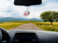 Washington State Cougars Car Antenna Topper / Auto Dashboard Buddy (White Smiley) (College Football)