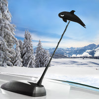 Cooltoppers "Cool Whale" Car Antenna Topper / Mirror Dangler / Auto Dashboard Accessory